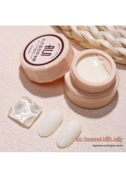 54 Colors Solid Cream Gel Nail Polish Long Lasting No Fade Semi Permanent Varnish Mix Nail Gel