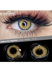 Ishihair Natural Colored Contact Lenses 2pcs Eye Color Contact Lenses Blue Green Beauty Pupils Color Contact Lenses Eye Yearly