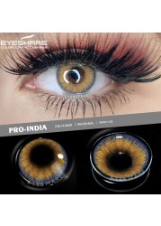 Ishihair Natural Colored Contact Lenses 2pcs Eye Color Contact Lenses Blue Green Beauty Pupils Color Contact Lenses Eye Yearly