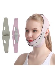 Elastic Bandage Face Slimming Corset Face Lift Relieve Double Chin Cheek Pressure Facial Massage Belt Tools