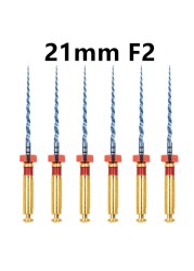 Dental Heat Activated Files Blue Endo Files Drive Use Rotary Files SX-F3 25mm For Root Canal Treatment