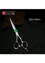 Titan hairdressing scissors 6 inch hair scissors professional barber scissors cutting thinning styling tool hairdressing shear