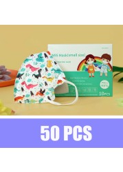 Baby KN95 Mask Unicorn 5 Layers Face Mask KN95S Respirator FPP2 Children Dinosaur Masks Individual Package Fast Delivery Neos