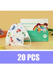 Baby KN95 Mask Unicorn 5 Layers Face Mask KN95S Respirator FPP2 Children Dinosaur Masks Individual Package Fast Delivery Neos