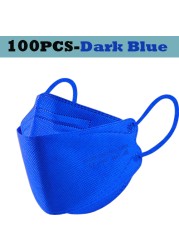 face mask kn95 ffp2 masks CE approved adults kn 95 health colors ffp2 mask máscara fish security protect mascarillas fpp2