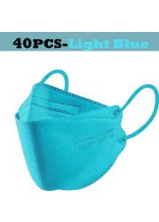 face mask kn95 ffp2 masks CE approved adults kn 95 health colors ffp2 mask máscara fish security protect mascarillas fpp2