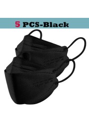 face mask kn95 ffp2 masks CE approved adults kn 95 health colors ffp2 mask máscara fish security protect mascarillas fpp2