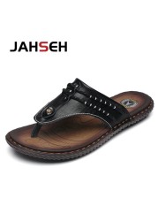 New Arrival Summer Men Flip Flops High Quality Beach Sandals Male Slippers Non-slip Zapatos Hombre Indoor Casual Shoes Men