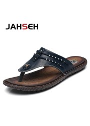 New Arrival Summer Men Flip Flops High Quality Beach Sandals Male Slippers Non-slip Zapatos Hombre Indoor Casual Shoes Men