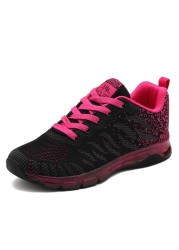 Ladies Mesh Breathable Sneakers Women Comfortable Soft Sole Running Shoes Outdoor Casual Shoes Sneakers