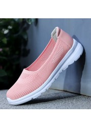 2021 new summer breathable women flat shoes brand designer casual luxury 2021 women sneakers loafers vulcanized shoes