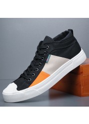 2022 new men's canvas shoes different colors high quality designer shoes autumn new shoes British lace-up shoes Bd21266