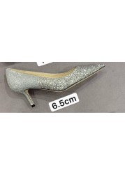 luxury designer high heel shoes for women genuine leather glitter sexy wedding shoes