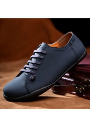 Men's leather lace-up shoes, luxury brand, classic, formal