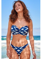 Shape and Tummy Control Bikini Top Padded Bandeau Top