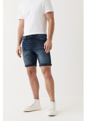 Denim Shorts Slim Fit