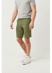 Stretch Chino Shorts Straight Fit