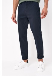 Stretch Chino Trousers Straight Fit