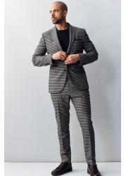 Check Suit: Jacket Skinny Fit