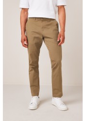 Stretch Chino Trousers Slim Fit