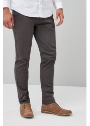 Stretch Chino Trousers Straight Fit