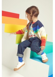 Little Bird Rainbow Knitted Cardigan