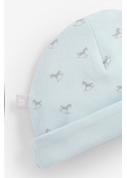 The Little Tailor Blue Blanket & Comforter, Booties Gift Set