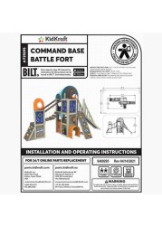 Kidkraft Nerf Command Base Battle Fort Set