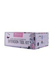 Pritty Pritty Eyelash&amp;Brow Extension Tool Kit