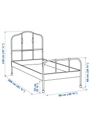 SAGSTUA Bed frame