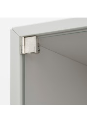 EKET Wall cabinet with glass door