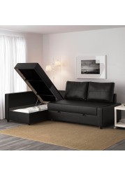 FRIHETEN Corner sofa-bed with storage