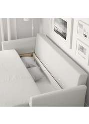 HOLMSUND Three-seat sofa-bed