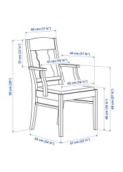 INGATORP / INGATORP Table and 4 chairs