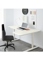 BEKANT Corner desk right sit/stand