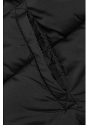 Shower Resistant Chevron Duvet Padded Coat (3-16yrs)