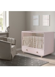 MYLLRA Cot with drawer