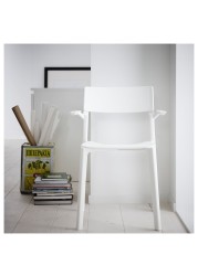 JANINGE Chair with armrests