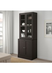 HAVSTA Storage combination w glass-doors