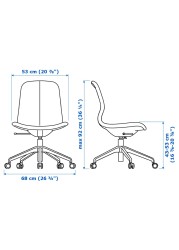 LÅNGFJÄLL Office chair