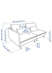 SÖDERHAMN 3-seat sofa