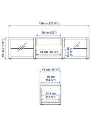 BESTÅ TV bench