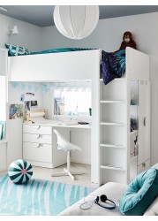 SMÅSTAD Loft bed