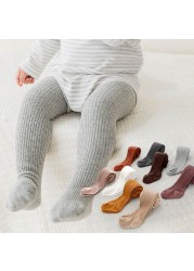 Baby Girl Cotton Tights Princess Baby Girl One Piece Pantyhose Baby Spring Autumn Winter New Trousers Lace Stocking Girl Socks