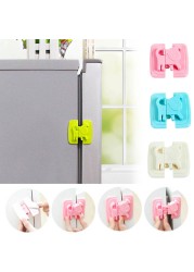 Child Baby Safety Protection Lock Refrigerator Cabinet Door Lock Portable Refrigerator Freezer Locks Multifunctional Drawer Door Safety