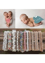 Pearl Headband Newborn Baby Twins Hairwear Newborn Photography Props Baby Photo Aeccess