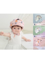 1pc Anti-collision baby boy cover adjustable breathable baby anti-fall head protection cushion cover child care helmet