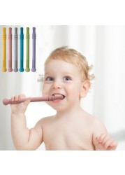 Baby Teether Silicone Dental Care Toothbrush For Toddlers Chew Safe Molar Toy Food Grade BPA Free Silicone Teether