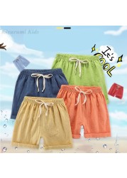 2 4 6 8 10 Years Children Short Baby Cotton Summer Toddler Shorts For Teen Girls Sports Short Pants Baby Boy Short Loose