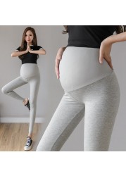 Maternity Yoga Pants Cotton Casual Slim Fit Maternity Clothes For Pregnant Women High Waist Belly Summer 5646